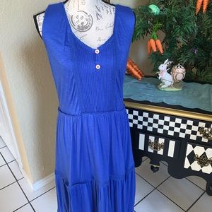 Matilda Jane beautiful blue summer dress new with tags size L